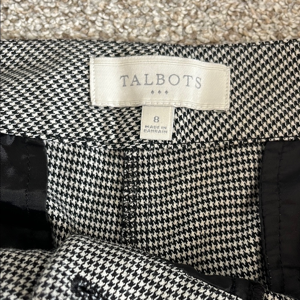 Gray Dress Pants - herringbone design